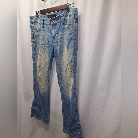 Calvin Klein jeans embroidered flap back pocket size 8 - Picture 3 of 6